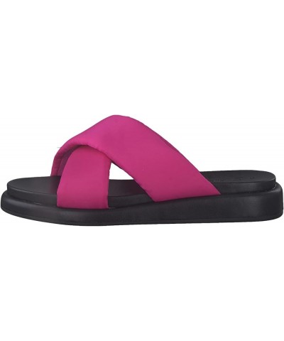 Women's Flatform Mules Pink Comb $22.07 Mules & Clogs