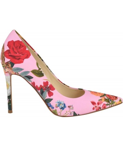 Womens Fresh Pointy Toe Pumps Pink Floral 686 $31.85 Pumps