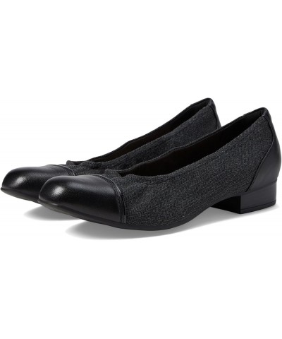 Womens Juliet Step Black Tweed Combi $24.57 Pumps