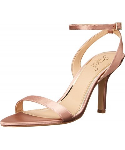 Ojai II Crystal Adorned Sculpted Stilettos Blush Satin $42.53 Sandals