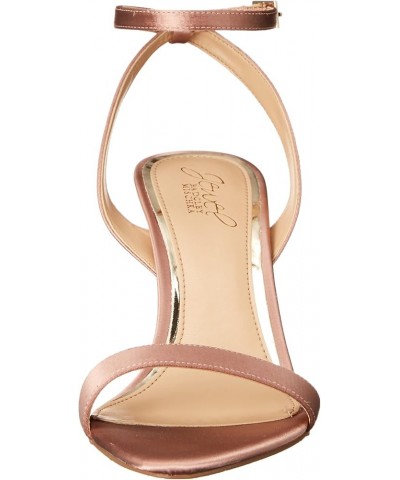 Ojai II Crystal Adorned Sculpted Stilettos Blush Satin $42.53 Sandals