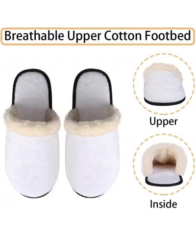 Indoor Home Slippers House Cotton Slippers Home Hotel Bedroom for Adult Kids,Size XS-XL Flowers Bird $10.81 Slippers