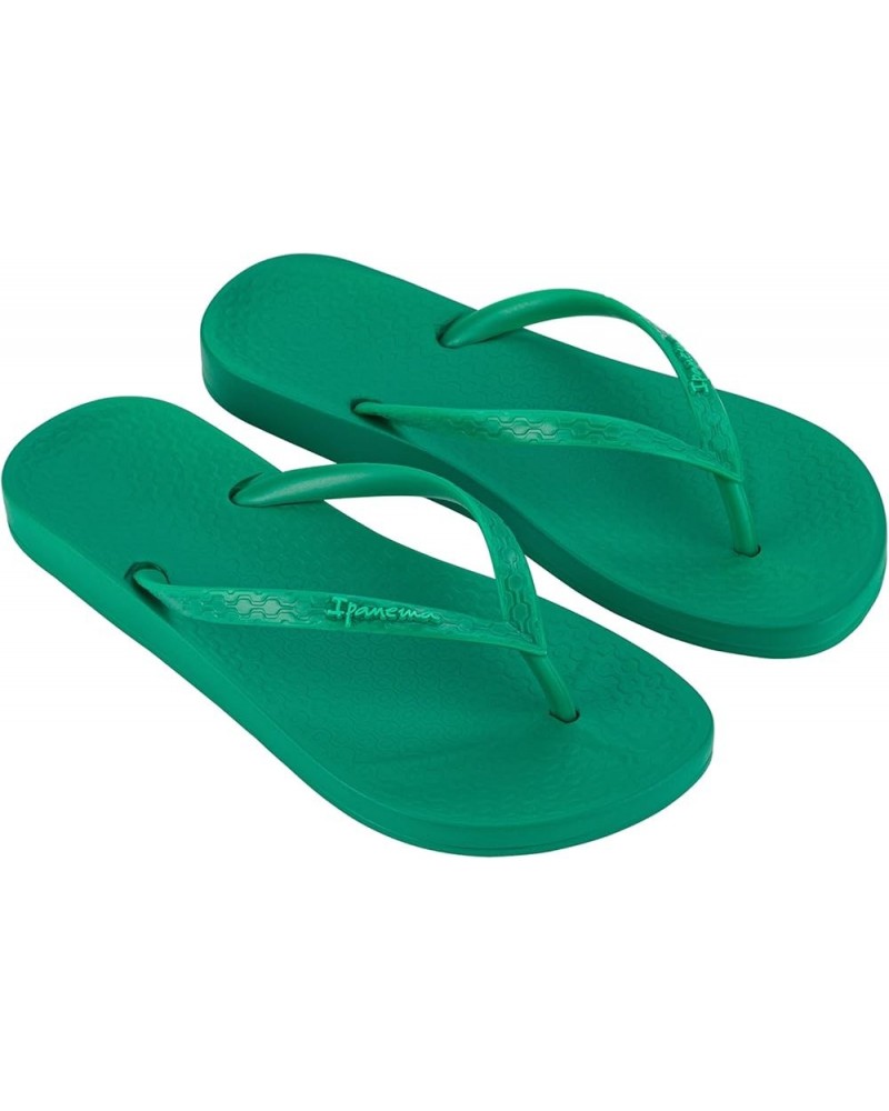 Women's Flip-Flop ANAT Colors FEM Green $13.31 Athletic Shoes