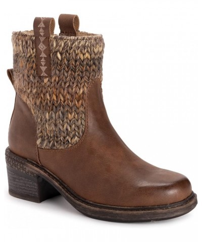 Women's Arya Arlene Boots Brown Ombre $19.27 Boots