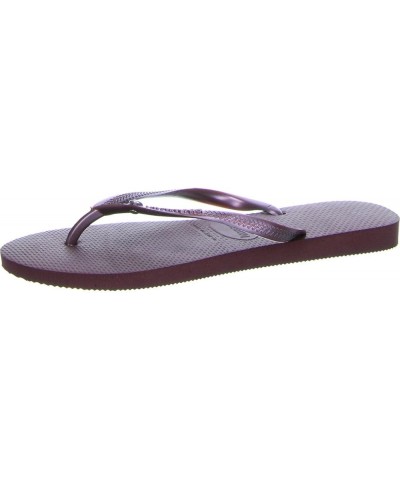 Women's Flip Flop Sandals Purple(grape Wine) $8.80 Slippers