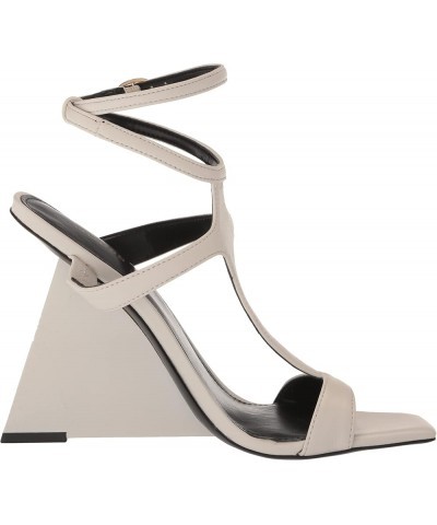 Women's Bacio Heeled Sandal White Patent 140 $35.06 Sandals