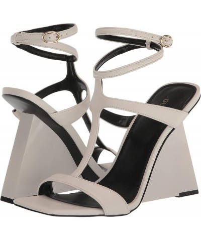 Women's Bacio Heeled Sandal White Patent 140 $35.06 Sandals