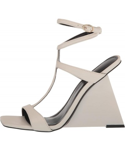 Women's Bacio Heeled Sandal White Patent 140 $35.06 Sandals