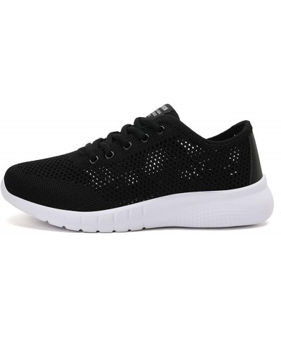 Women's Fashion Sneakers Comfort with Orthotic Insole Arch Support Tennis Breathable Sneaker Black $12.86 Fashion Sneakers