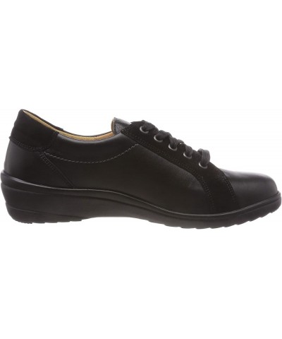 Women's Derby Lace-Up Black Schwarz 01000 $80.58 Oxfords