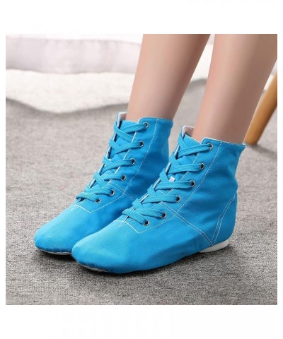 Practice Shoes Female Ballet Shoes Adult Children Soft Bottom Dance Shoes Blue $9.15 Athletic Shoes