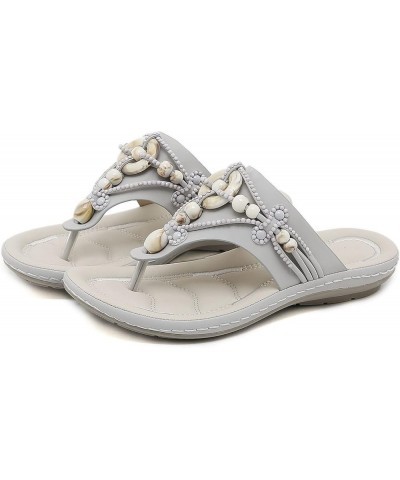 Women Comfort Sandals Orthopedic Flip Flops Men Size 12 White Sandals for Women Arch Support Sandals Women Orthopedic Wedge S...