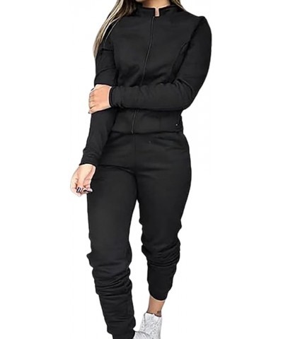 Womens Work Jackets Blazers Sleeve Sweatshirt Elastic Waist Pant with Belt Set Suits Snow Bib for Women Black➤➤ Pants for Wom...