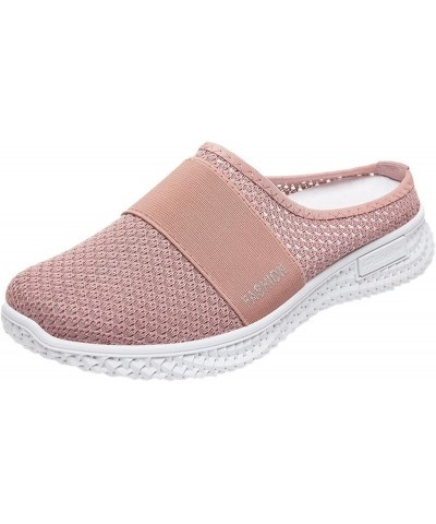 Womens Sandals Shoes Slip On Dressy Arch Support Walking Sandals Comfortable Outdoor Shoes 49-qrcvgj-pink-d $11.73 Sandals