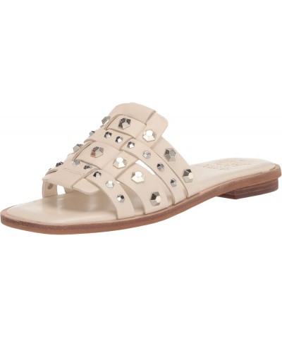 Women's Footwear Neverna Studded Flat Sandal Creamy White $41.25 Sandals