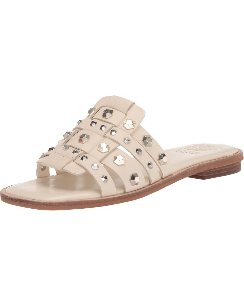 Women's Footwear Neverna Studded Flat Sandal Creamy White $41.25 Sandals