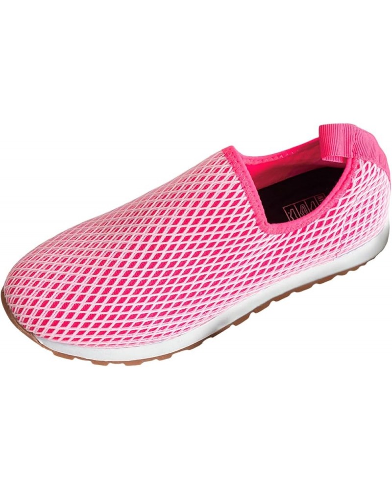 Women's Loven Sneaker Comfortable Flats Casual Tennis Shoes Non Slip Running Dress Shoes Sports Shoes Sandals Shoes Pink $14....