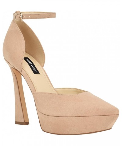 Womens Laken Ankle Strap Heels Barely Nude 110 $36.58 Pumps