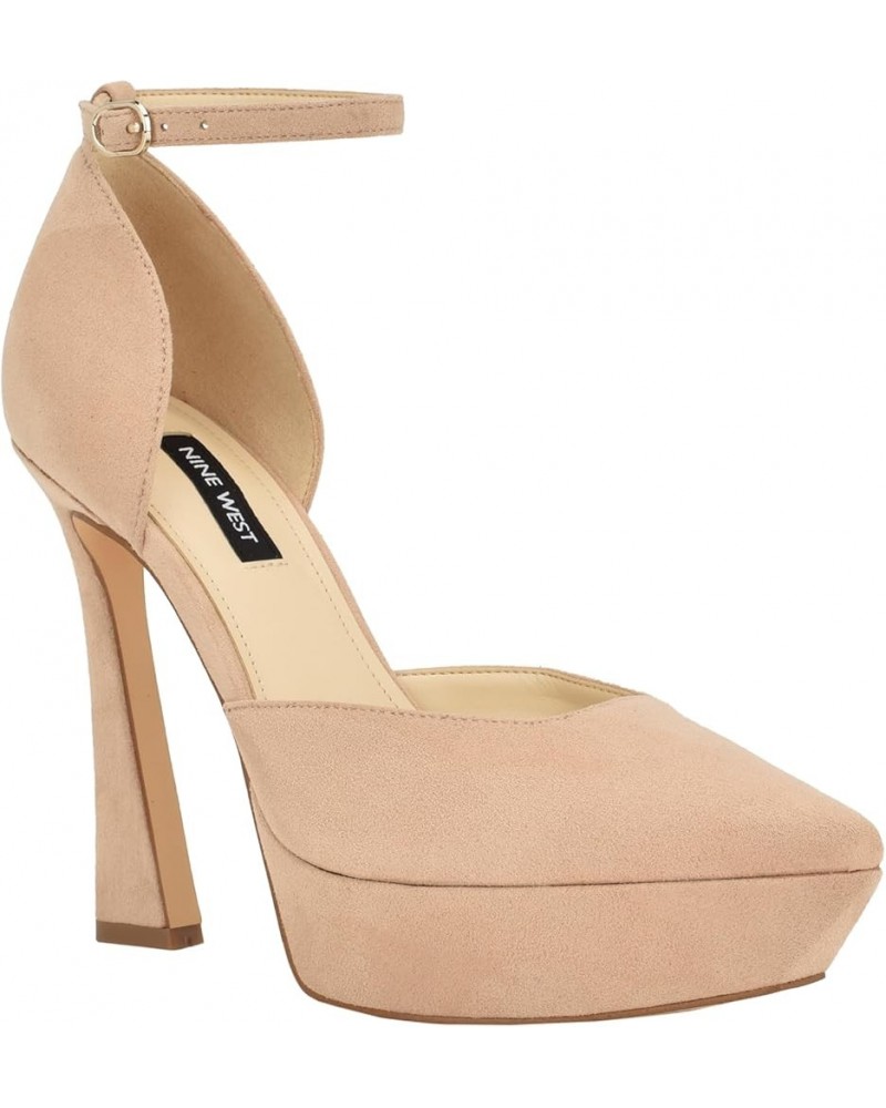 Womens Laken Ankle Strap Heels Barely Nude 110 $36.58 Pumps