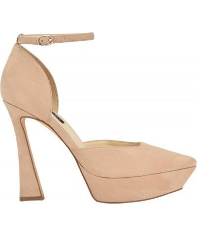 Womens Laken Ankle Strap Heels Barely Nude 110 $36.58 Pumps