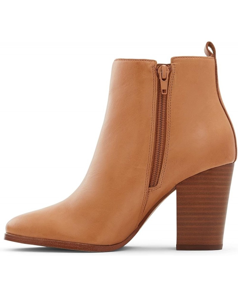 Women's Noemieflex Block Heel Ankle Boot Dark Beige $40.50 Boots