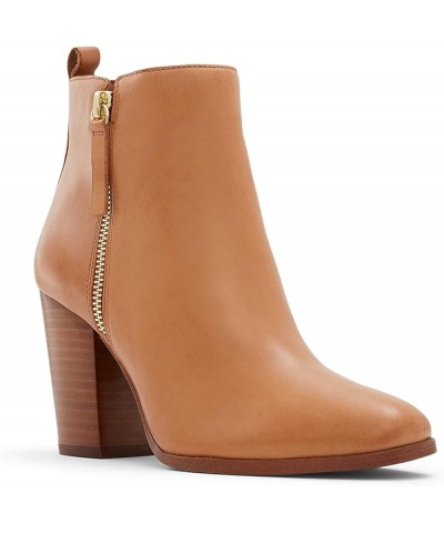 Women's Noemieflex Block Heel Ankle Boot Dark Beige $40.50 Boots