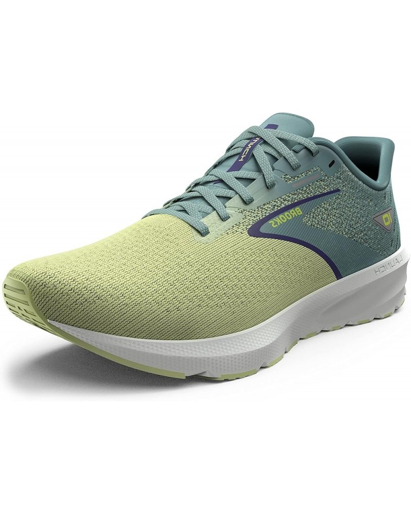 Women's Launch 10 Neutral Running Shoe Lime/Mineral Blue/Wisteria $45.76 Athletic Shoes