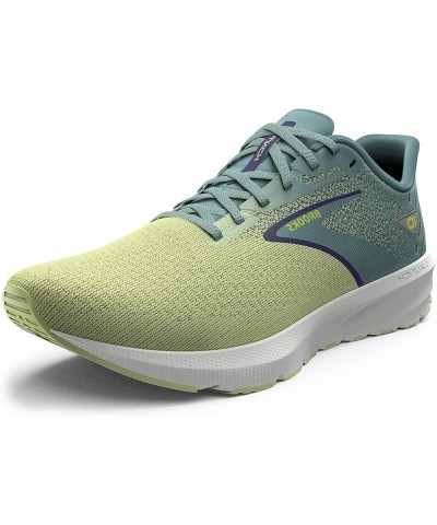 Women's Launch 10 Neutral Running Shoe Lime/Mineral Blue/Wisteria $45.76 Athletic Shoes