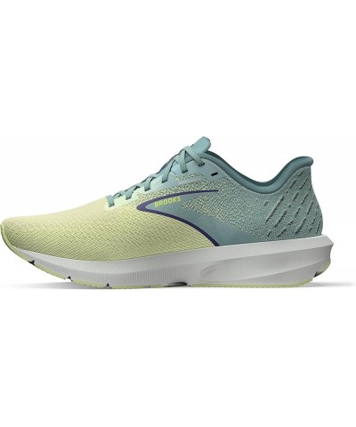 Women's Launch 10 Neutral Running Shoe Lime/Mineral Blue/Wisteria $45.76 Athletic Shoes