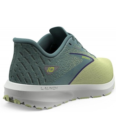 Women's Launch 10 Neutral Running Shoe Lime/Mineral Blue/Wisteria $45.76 Athletic Shoes