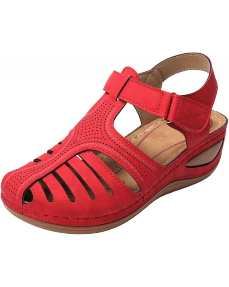 Women's Wide Width Sandals Women's Orthopedic Shoes Size 7 Zapatos De Tacon Para Mujer Womens Sandals Size 5 Plantar Fasciiti...