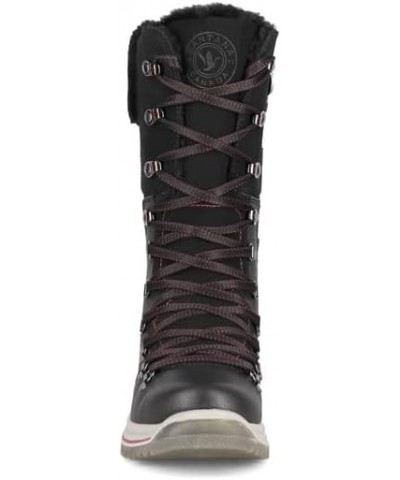 WOMENS LEATHER MARLOWE Black/Burgundy $102.69 Outdoor Shoes