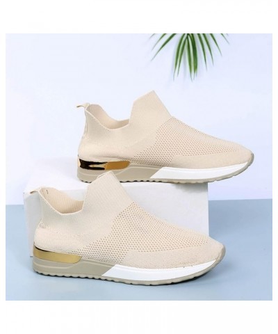 2023 New Women's Orthopedic Sneakers, Breathable Mesh Up Stretch Platform Sneakers, Comfortable Casual Fashion Sneaker Walkin...