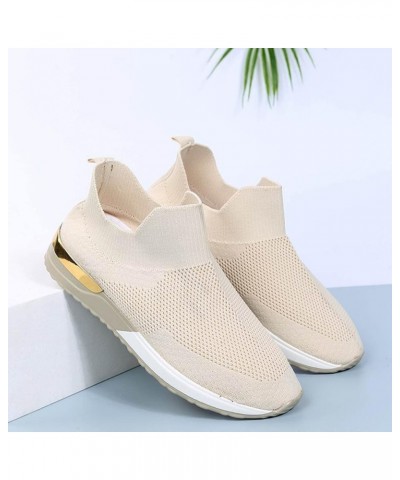 2023 New Women's Orthopedic Sneakers, Breathable Mesh Up Stretch Platform Sneakers, Comfortable Casual Fashion Sneaker Walkin...