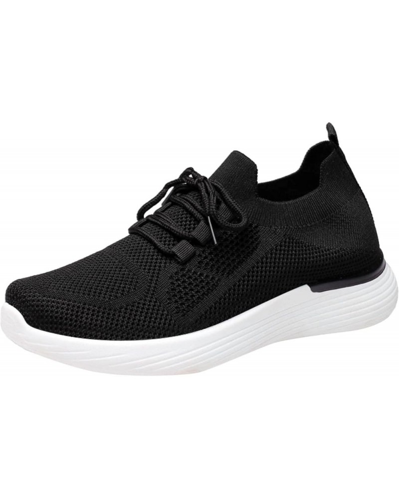 Womens Sneakers Black Sole Black Slip On Tennis Shoes Ladies Canvas Shoes for Women Wide Black Women's Sneakers in White in W...