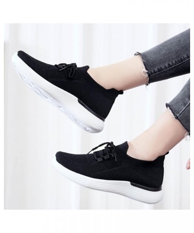 Womens Sneakers Black Sole Black Slip On Tennis Shoes Ladies Canvas Shoes for Women Wide Black Women's Sneakers in White in W...