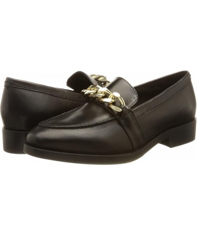 Women's Donna Brogue H Moccasins Black $42.25 Loafers & Slip-Ons