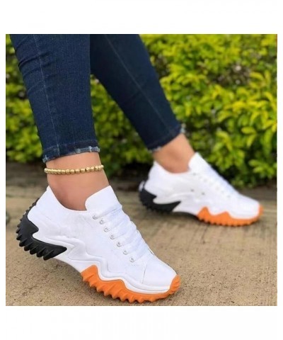 2023 New Canvas Shoes Women Sports,Fash Women Sneakers Casual Ladies Trainers Platform Shoes Fashion Walking Shoes for Walk/O...