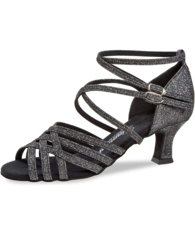 Women's Dance Shoes 048-068-002 Black-silver $64.48 Athletic Shoes