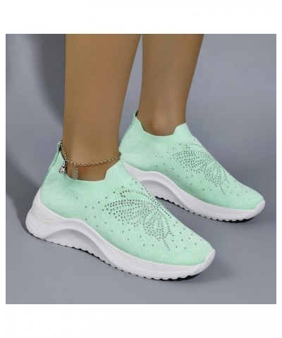 Women Shoes Soft Sole Casual Shoes Fashionable Flat Bottom Non Positioning Floral Casual Flat Sneaker Boots for Women J14-min...