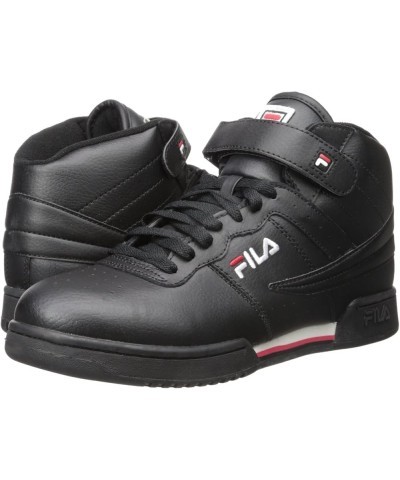 Men's F-13 M fashion-sneakers Black/White/Red $36.80 Athletic Shoes