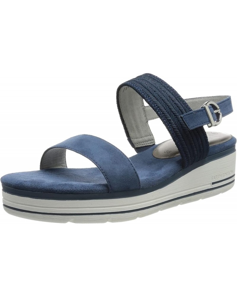 MARCO TOZZI Women's Earth Edition 2-2-28771-26 Sandal Ocean $35.41 Sandals