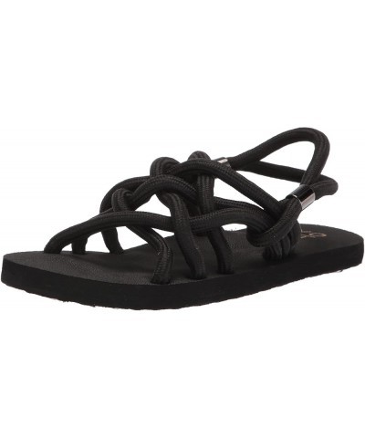 Women's Comfort Slide Sandal Black $8.49 Sandals