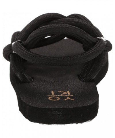 Women's Comfort Slide Sandal Black $8.49 Sandals