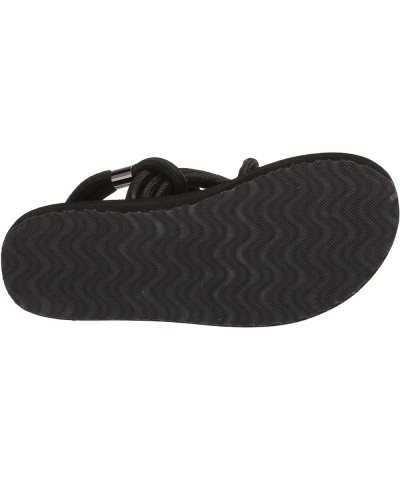 Women's Comfort Slide Sandal Black $8.49 Sandals