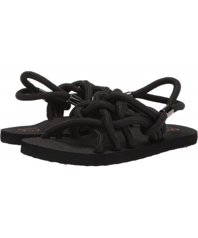 Women's Comfort Slide Sandal Black $8.49 Sandals