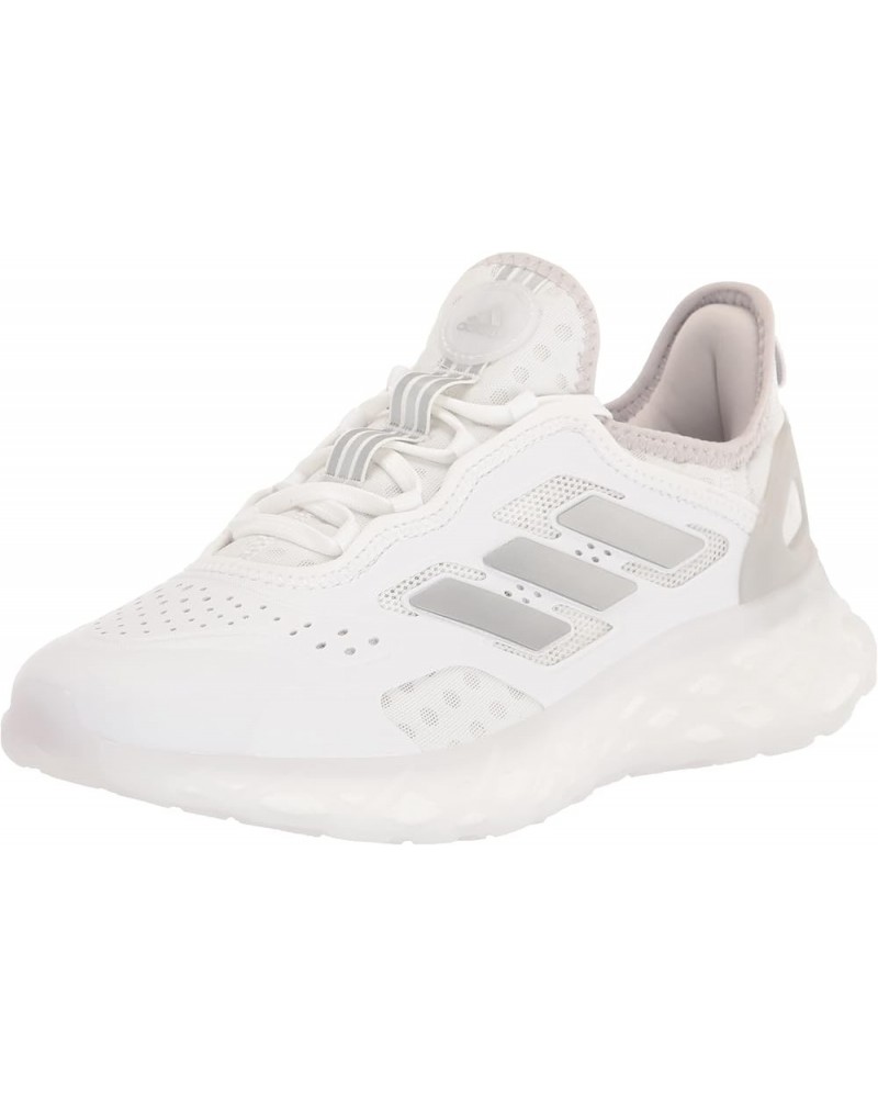 Women's Web Boost Shoes Sneaker Cloud White/Silver Metallic/Zero Met $20.77 Fashion Sneakers