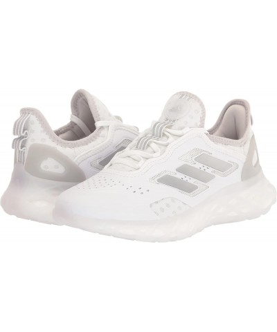 Women's Web Boost Shoes Sneaker Cloud White/Silver Metallic/Zero Met $20.77 Fashion Sneakers