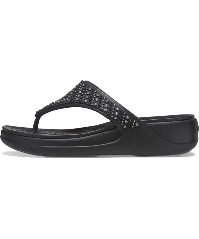 Women's Monterey Embellished Flip Flop Wedge Sandal $37.79 Sandals