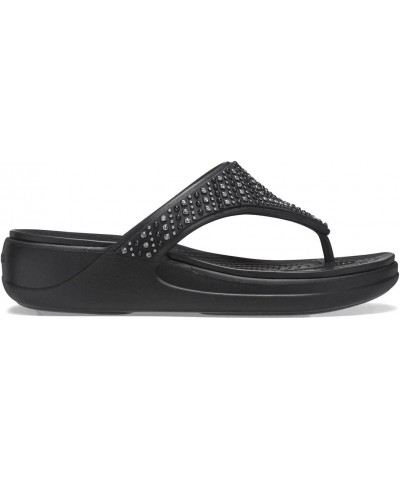 Women's Monterey Embellished Flip Flop Wedge Sandal $37.79 Sandals